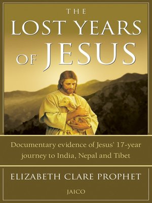 cover image of The Lost Years of Jesus